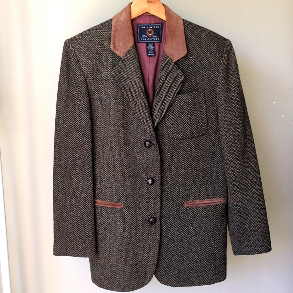 vtg 90s The Limited Wool Sports jacket